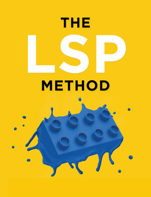 An image of two colourful polar bears made from feathers. On the left the bear is red and is pushing the tail of a yellow bear on it's right. Image courtesy of Paola Pivi and Perrotin.